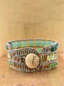 Bracelet-Shinju-Liberty-Green-2-Ziio-Jewels Bracelet-Shinju-Liberty-Green-2-Ziio-Jewels